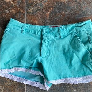 Blue shorts size 10-12